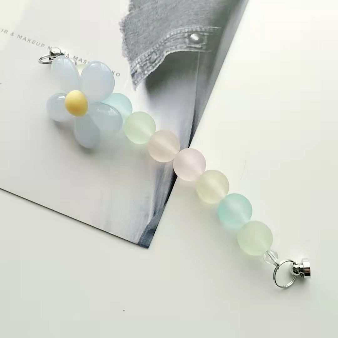 Cadena de telefonía móvil de flores acrílicos al por mayor