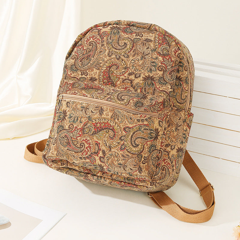 Wholesale Retro Large Capacity Backpack Travel Backpack