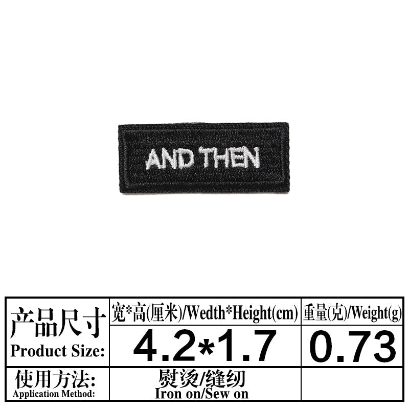 Wholesale DIY Embroidery Patch Cute Rabbit Round Badge Hat Clothes Decoration FS