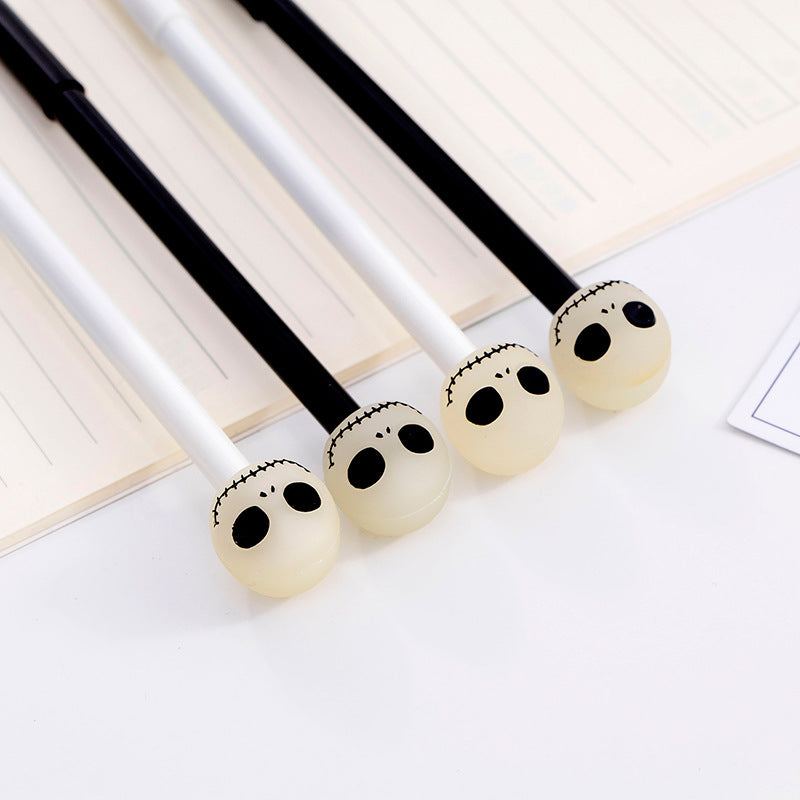 Wholesale Halloween Skeleton Modeling Funny Plastic Rollerball pen