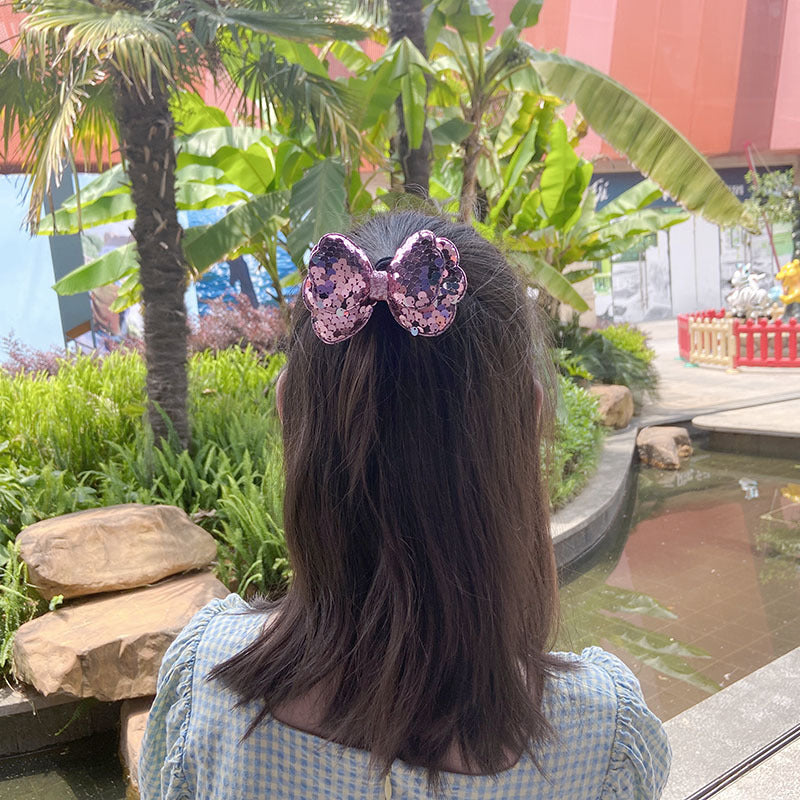 Central de pelo de arco de lentejuelas al por mayor