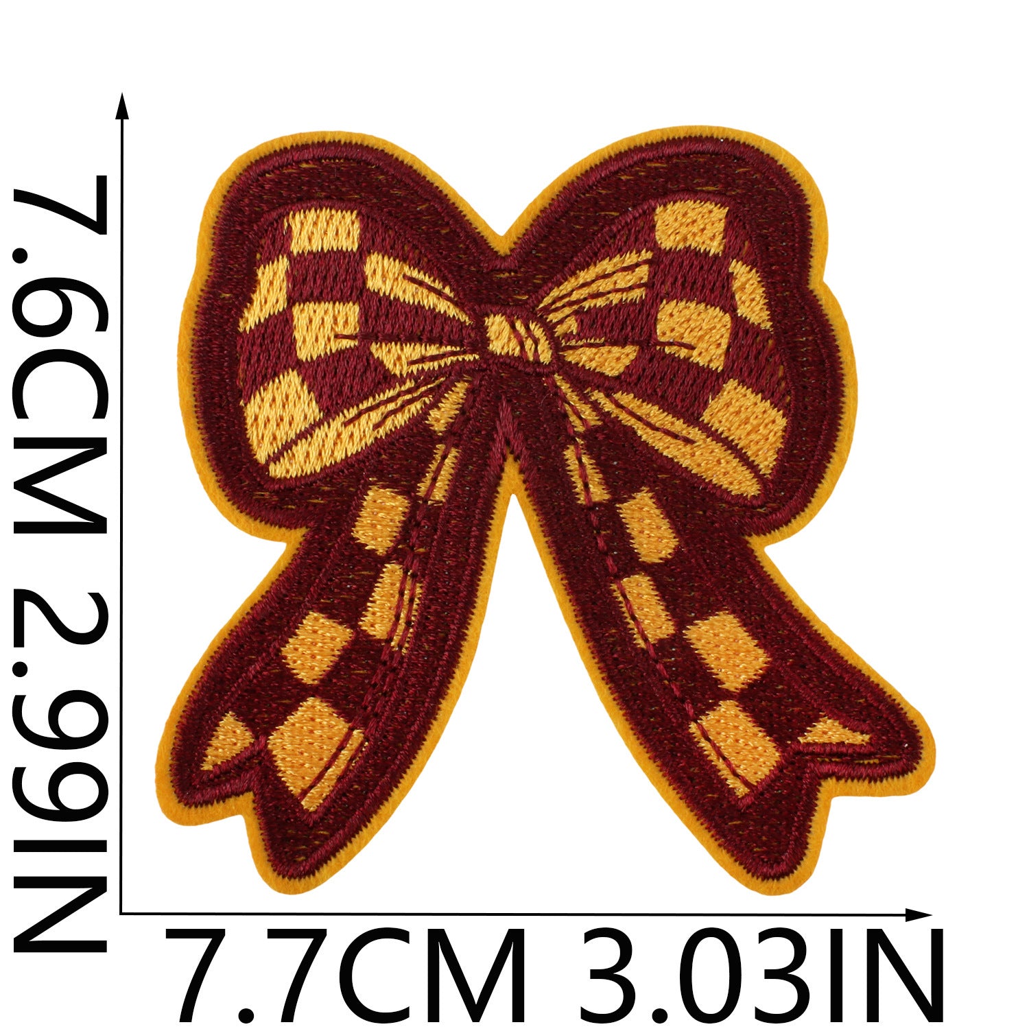 Wholesale Game Day Embroidery Patch Iron On Applique For Clothing Jeans Backpack Decoration DIY Craft Supply Fashion Accessory Gift Boutique Resale