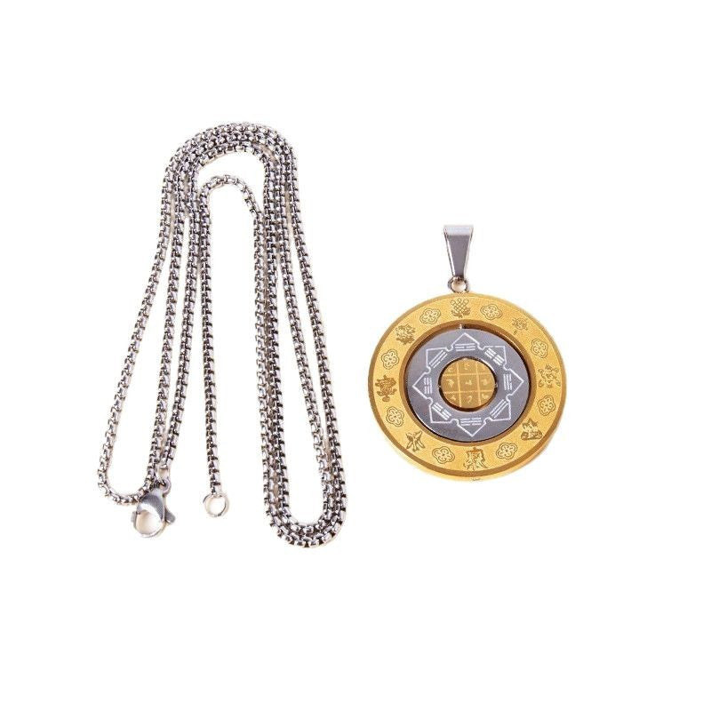 Wholesale Titanium steel pearl necklace with twelve zodiac signs