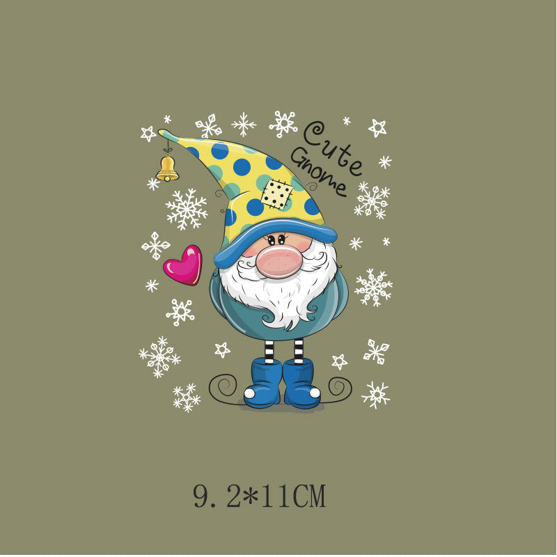 Wholesale Cartoon Santa hat heat transfer pattern   UV DTF Ready to Press Transfers Wraps