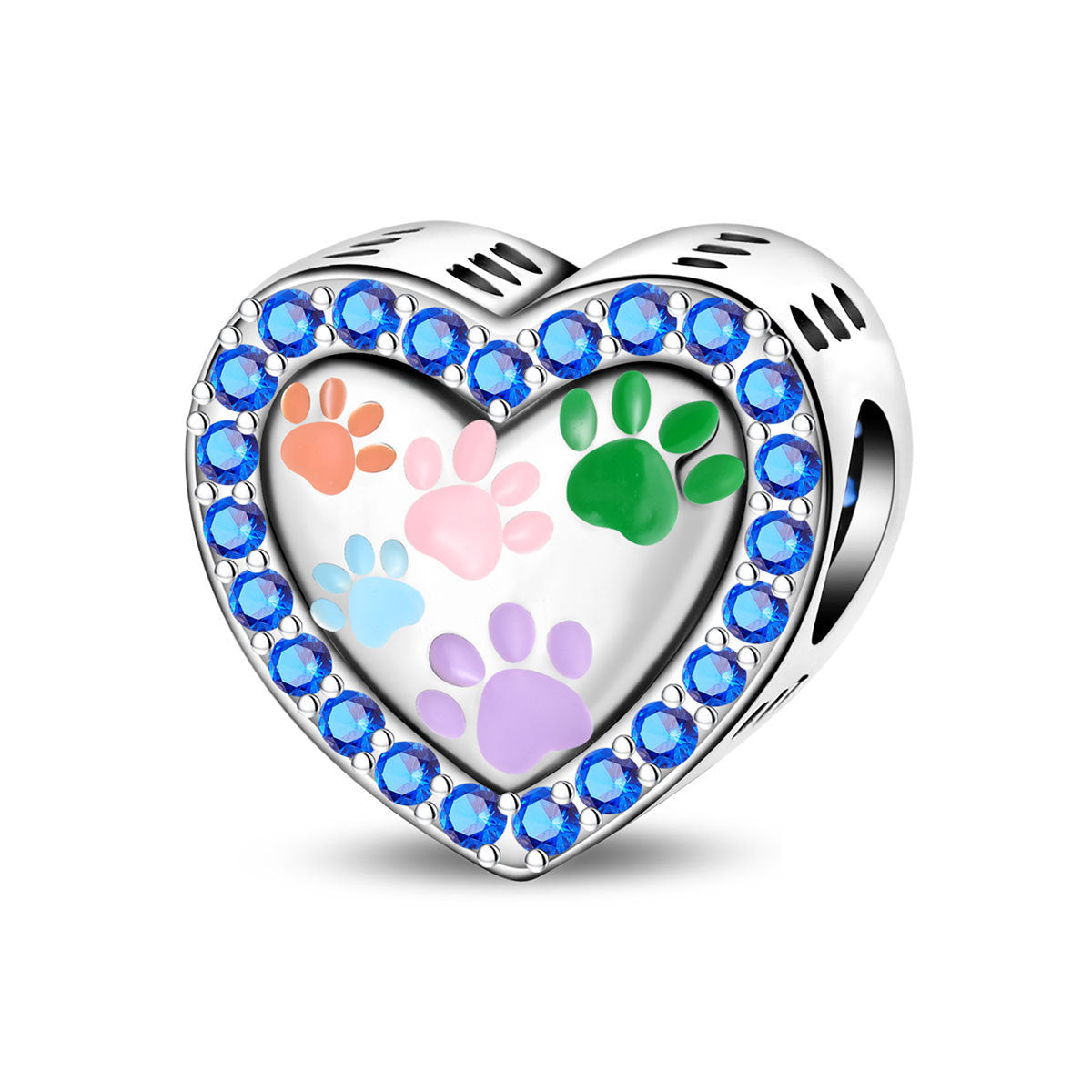 Wholesale Flowers fruits animals diverse hearts silver plated Charms