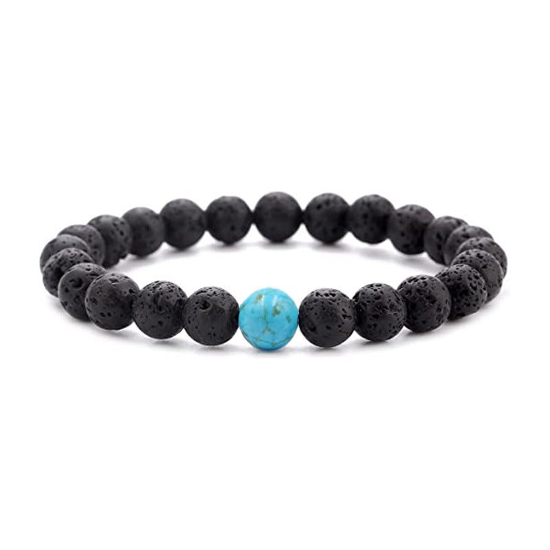 Pulsera de lava turquesa al por mayor
