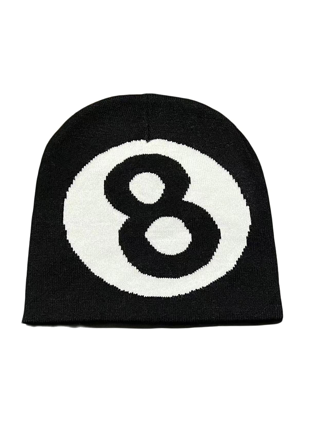 Wholesale Number 8 Warm and Cold Resistant Acrylic Wool Hat