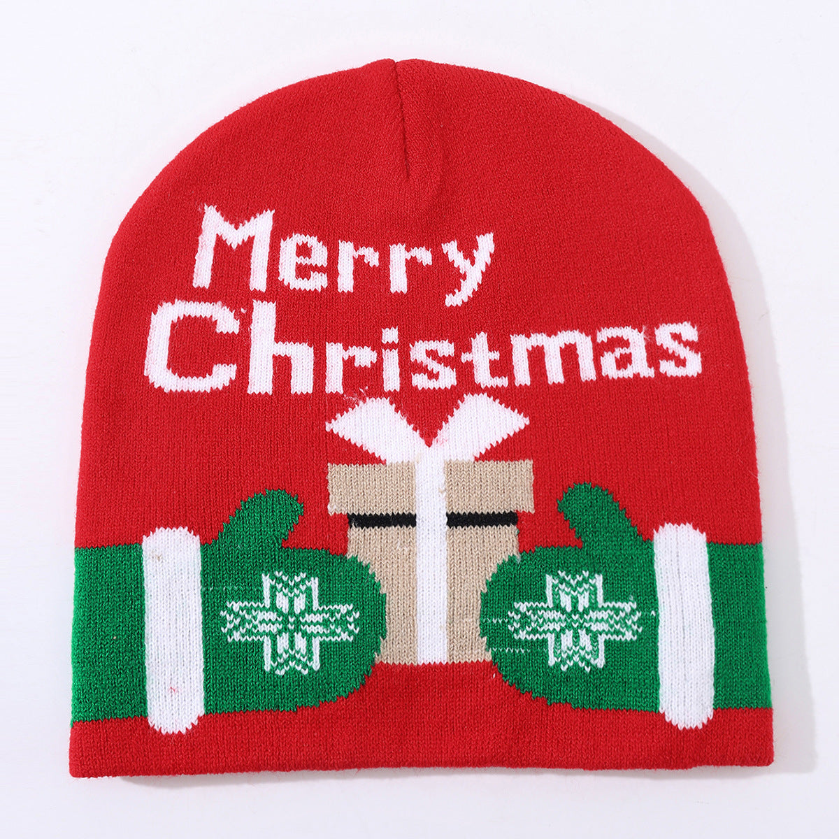 Wholesale 2023 Christmas Elk Knitted Hat Red Creative Warm Woolen Beanie
