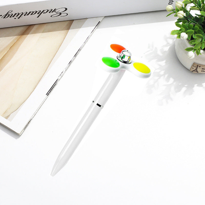 Wholesale Colorful Rotating Fidget Spinner Ballpoint Pen