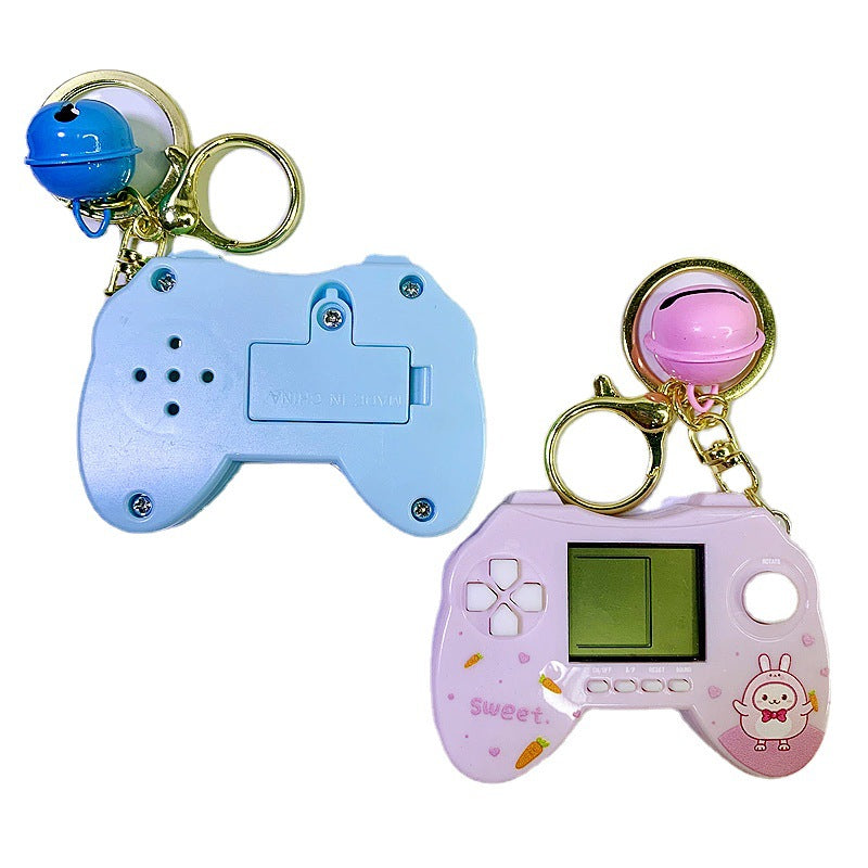 Mini Keychain de la consola de juego Handheld Mini de ABS Tetris.