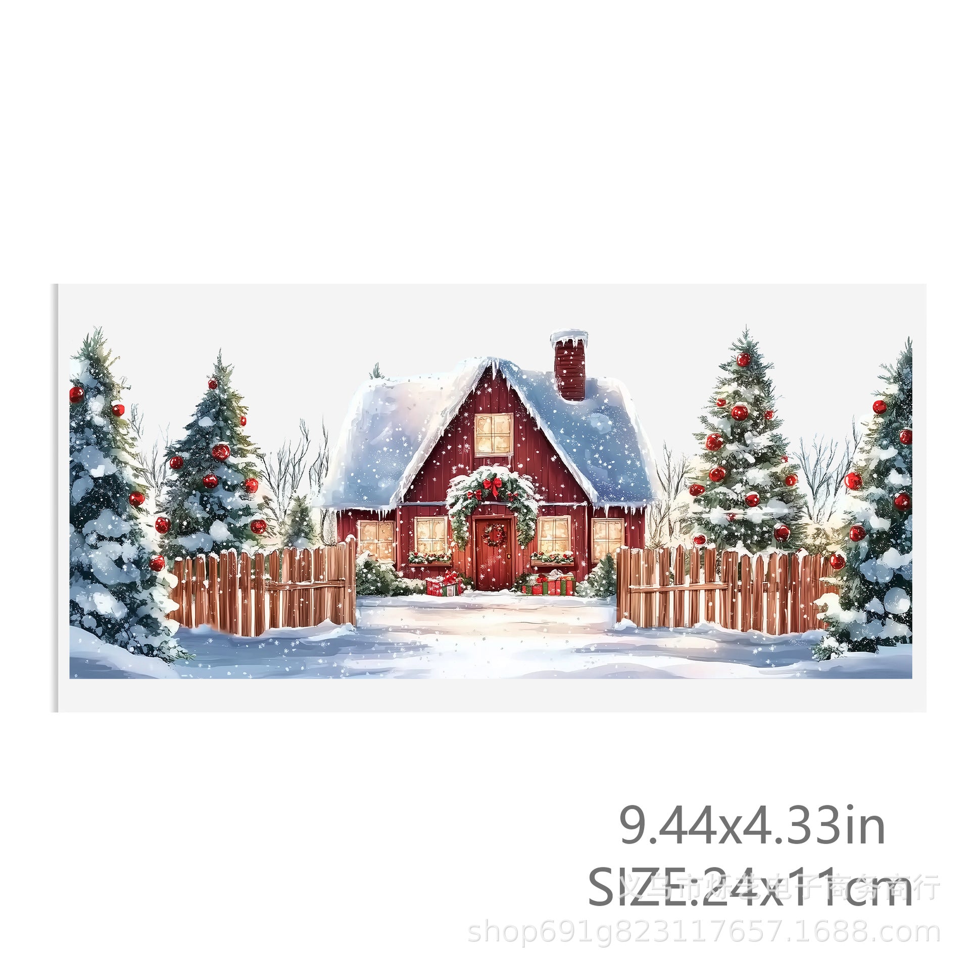 Wholesale 2pcs Christmas Collection 16oz Cup UV DTF Wraps