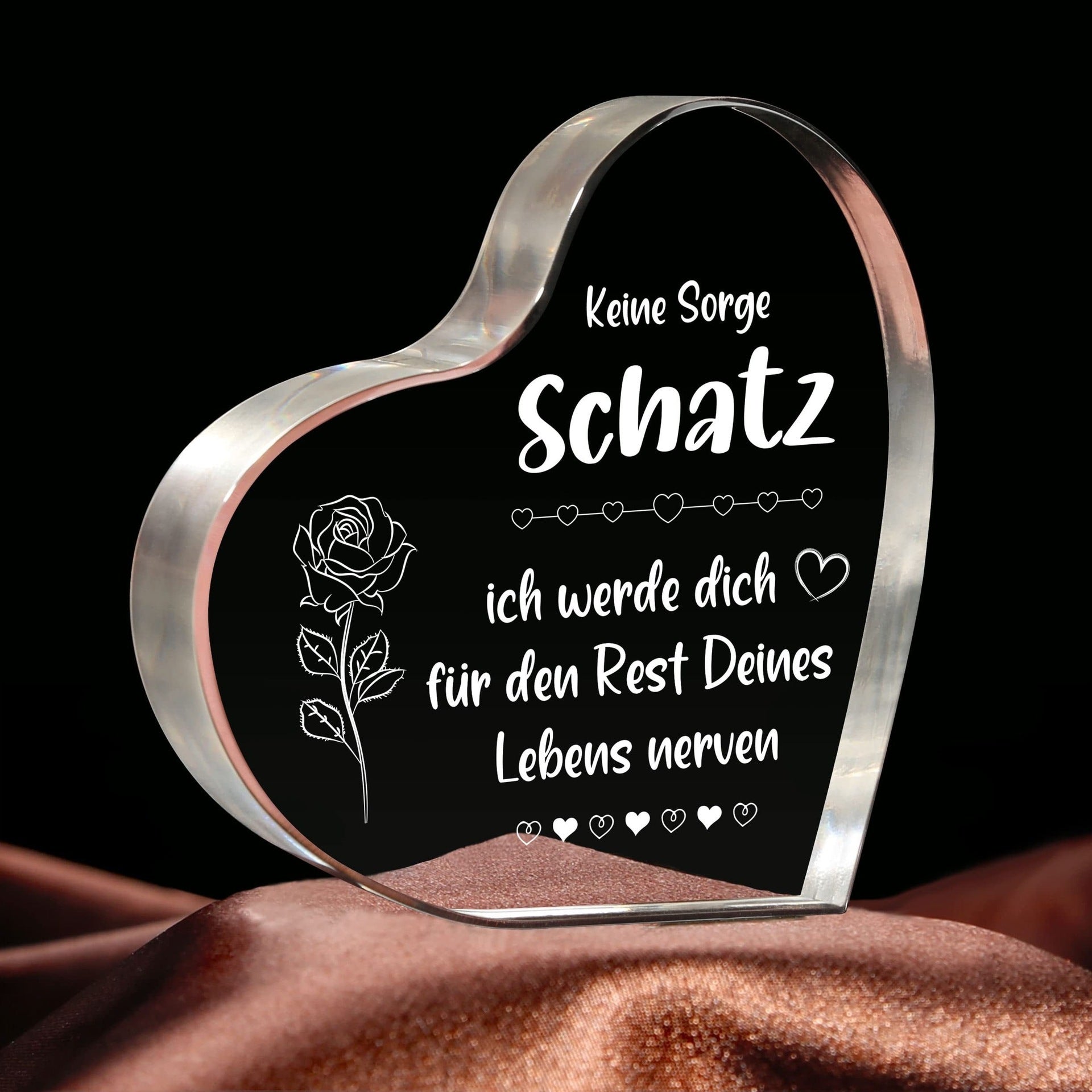 Wholesale Mother's Day Love Transparent Acrylic Ornaments