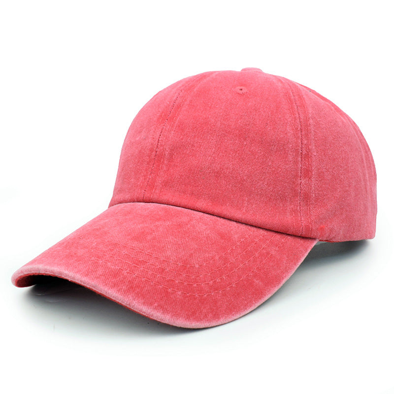 Wholesale Washed Soft Top Cotton Baseball Caps