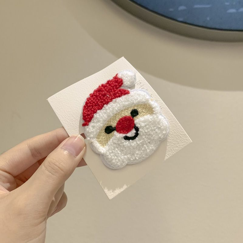 Wholesale Christmas Deer Antler Alloy Hair Clips