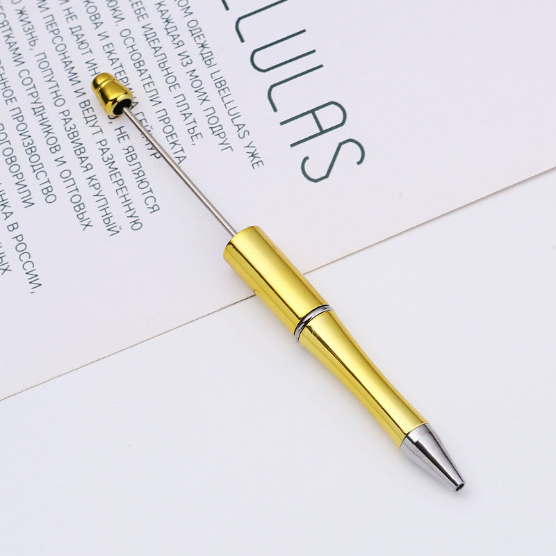 Wholesale Creative Gradient Color DIY Handmade Plastic Bead Pen