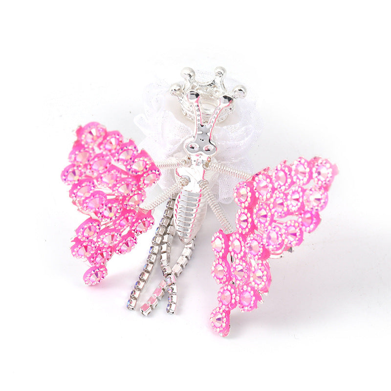 Wholesale 10pcs Heavy Industry Diy Rhinestone Wings Butterfly Beads