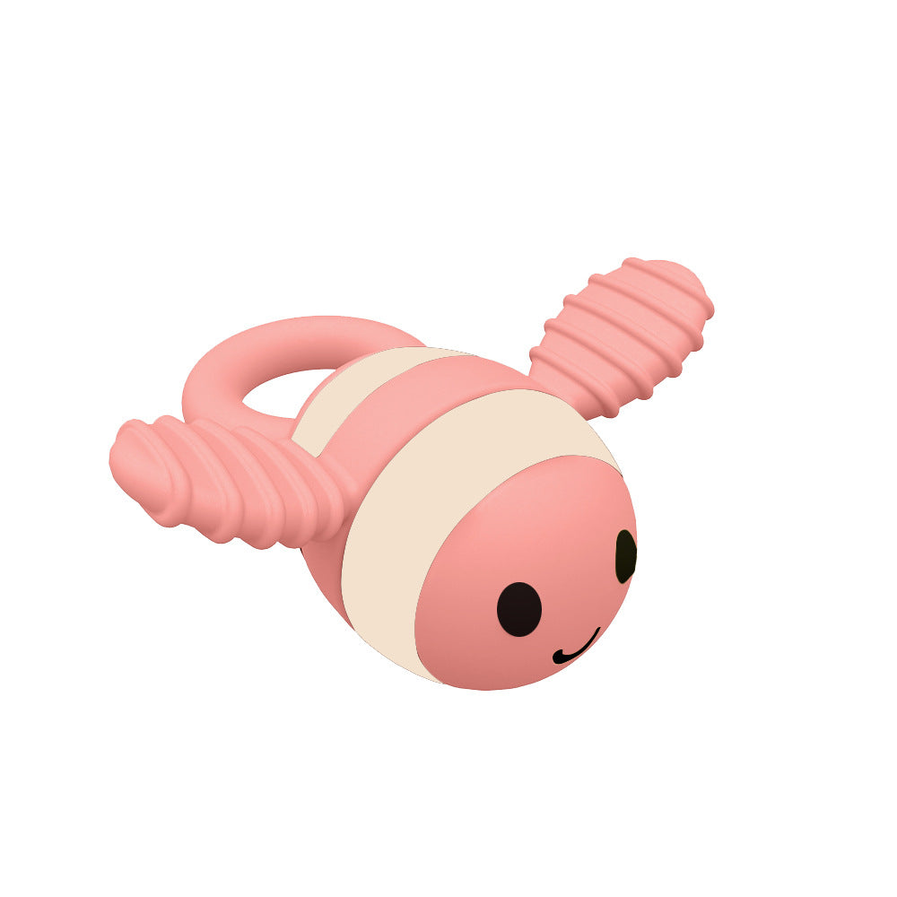 Wholesale Silicone Lion Bee Chuan Zhuan Le Baby Teething Glue
