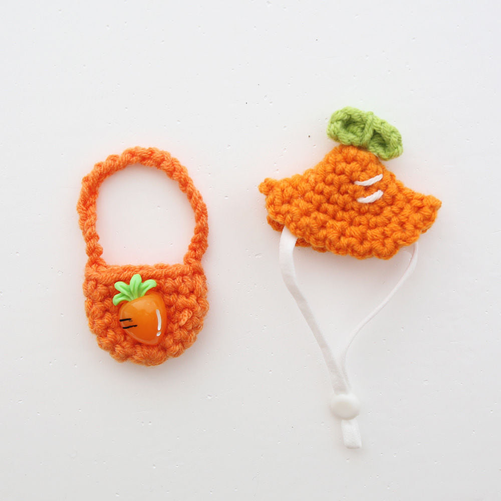 Wholesale Hat Hamster Clothes Pet Flower Pig suit Doll Accessories