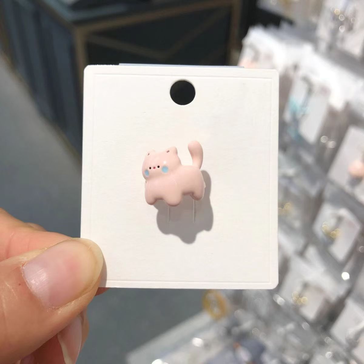 Wholesale Cute black kitten ear cuff