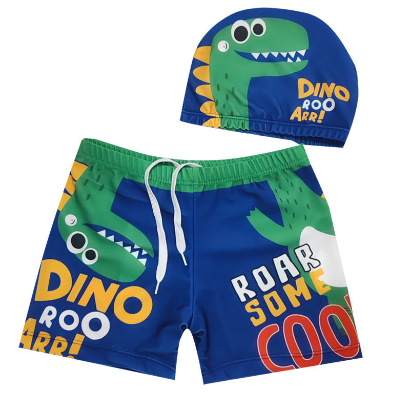 Wholesale Children's cartoon quick-drying swimming trunks