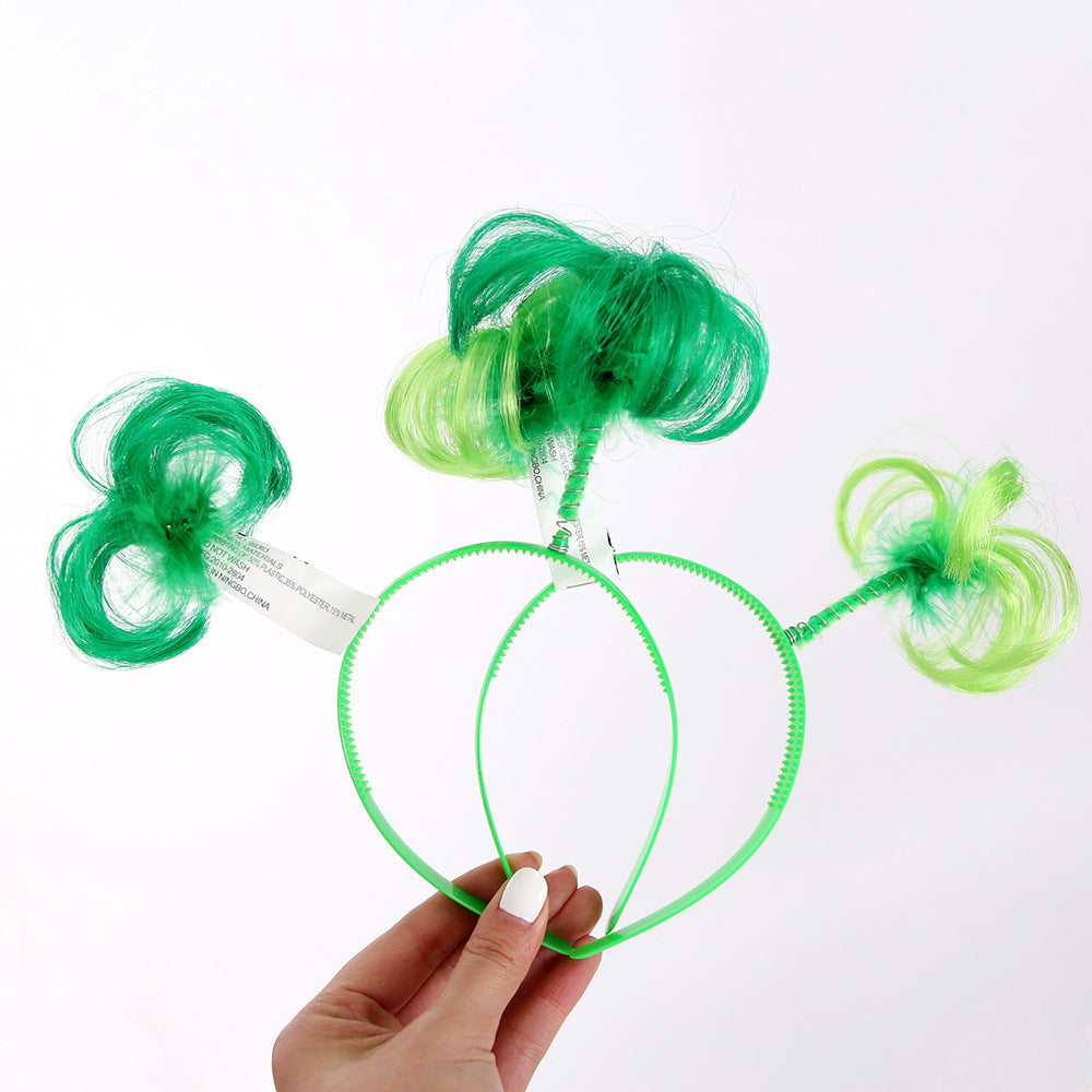 Wholesale of Irish St. Patrick's Day Decorative Plastic Headbands