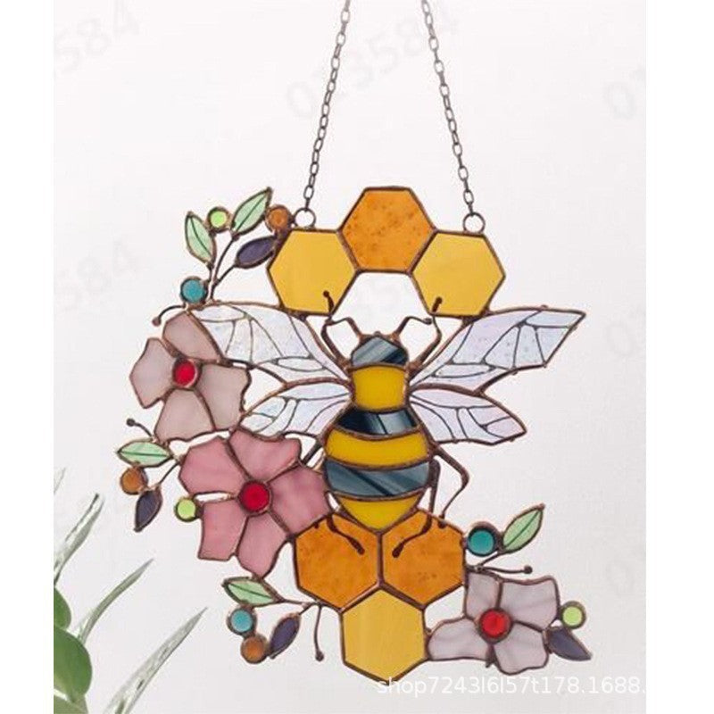 Wholesale Colorful Honeycomb Pendant Holiday Gift Creative Decoration