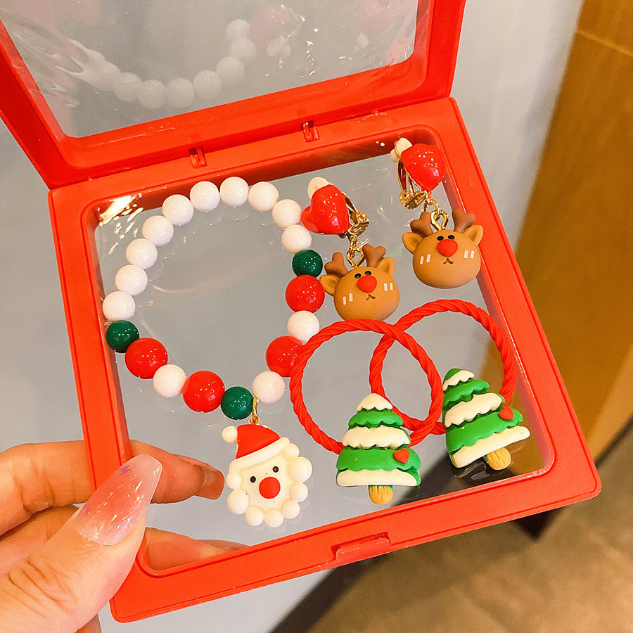 Wholesale Christmas children' s colorful bracelets