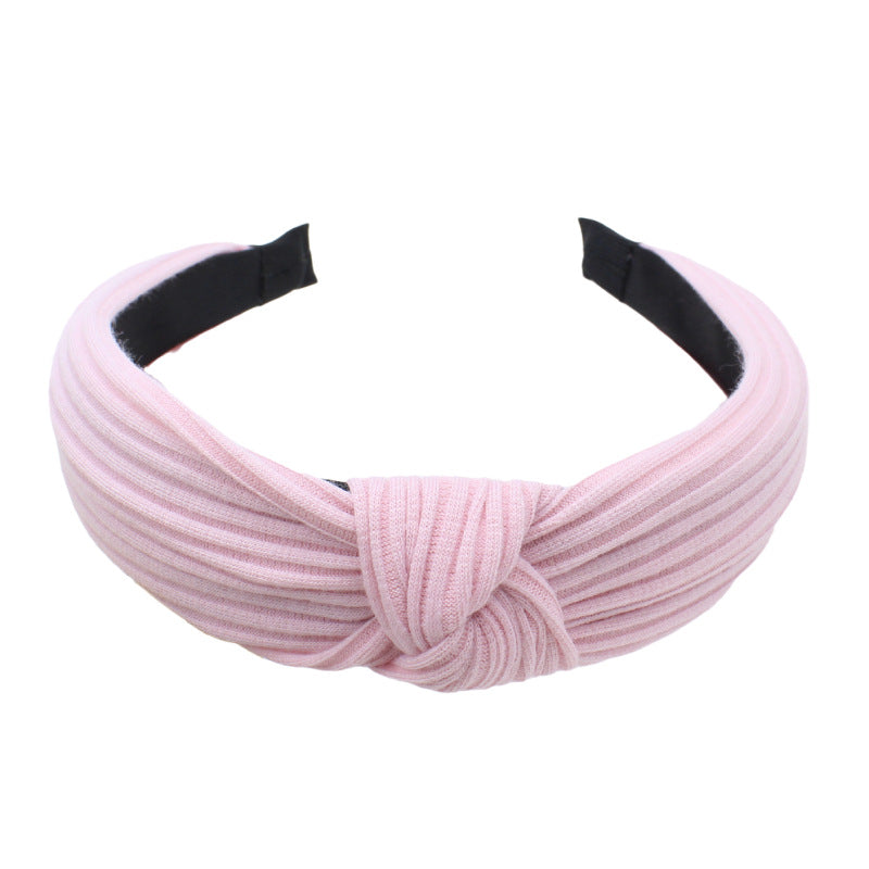 Wholesale Fabric Wide Edge Cross Headband