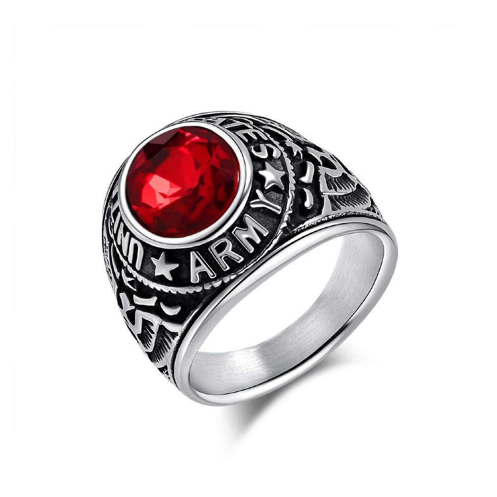 Wholesale Vintage Titanium Steel Ring