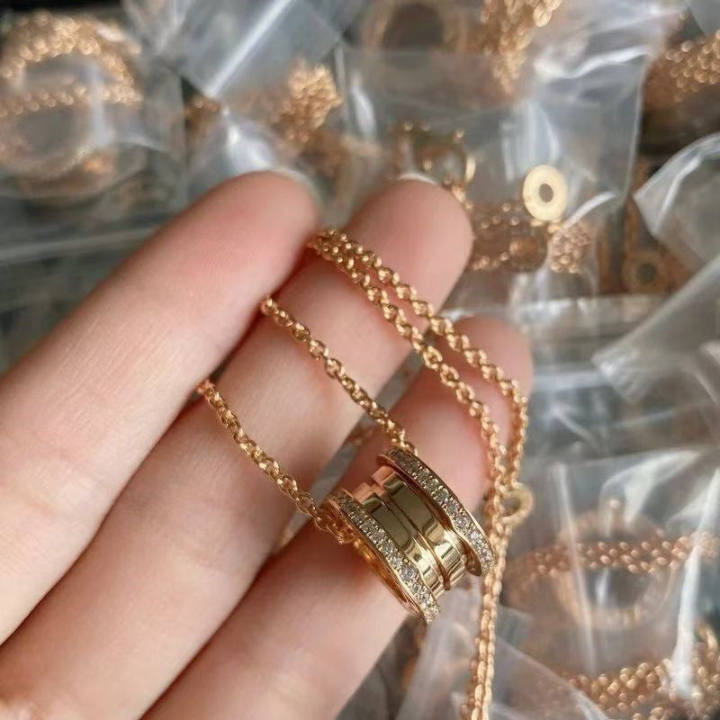 Wholesale High version spring animal ceramic necklace