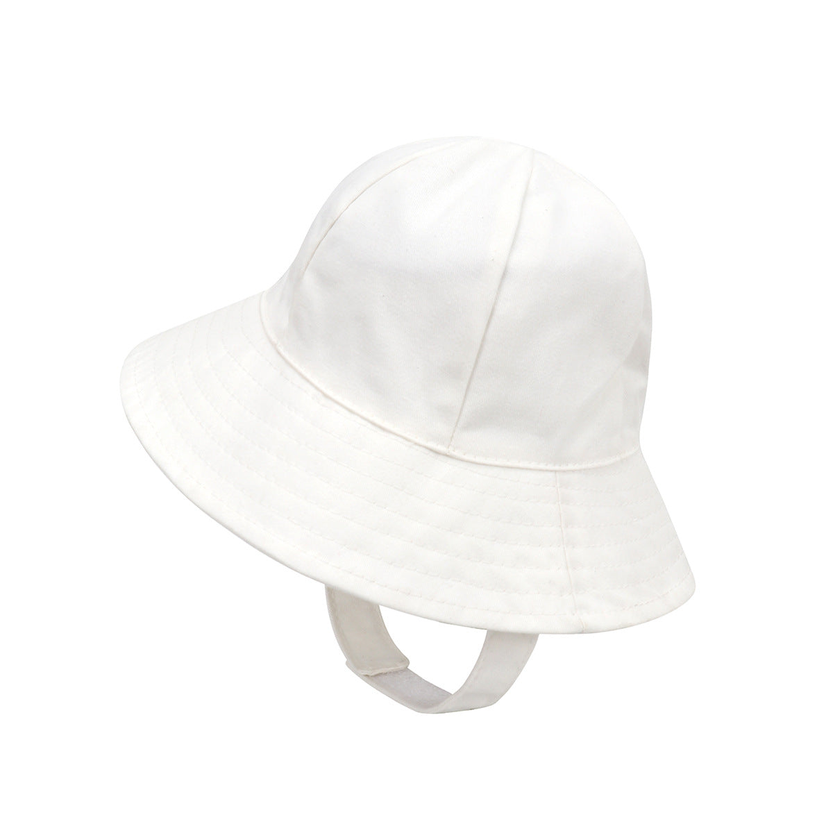 Wholesale Baby Adhesive Buckle Face Covering Anti-UV Fisherman Hat