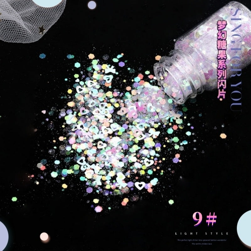 Wholesale DIY Crystal Dropper, Dreamy Mixed Dropper Material, Quicksand Oil Filling Material