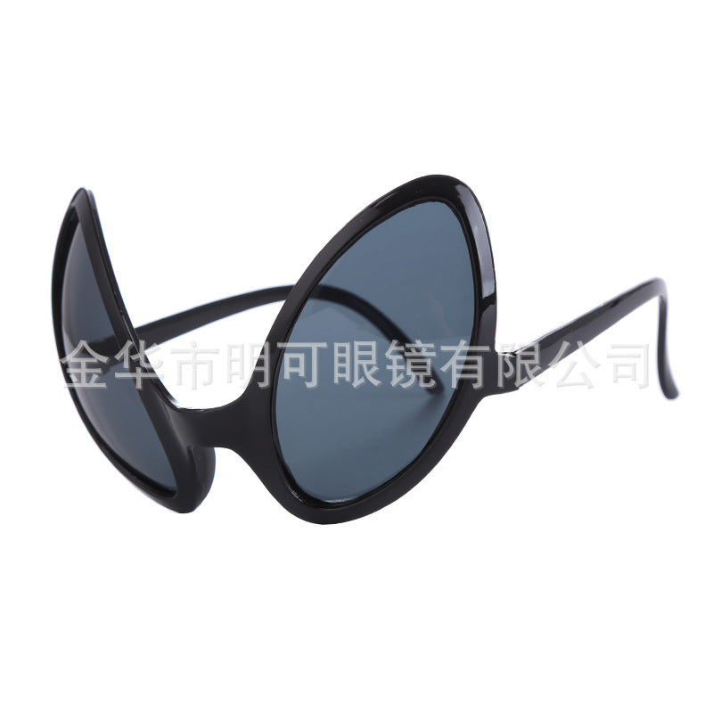 Wholesale Halloween Party Alien Antenna Funny Headband Green Fly Glasses