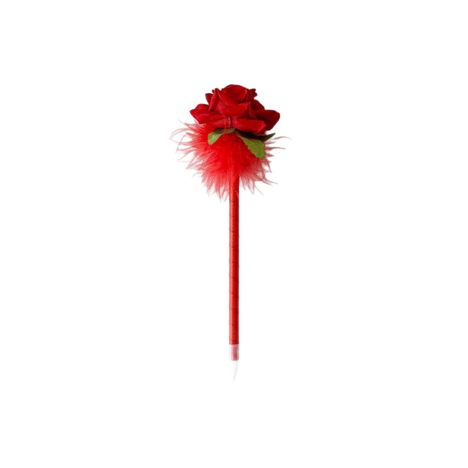 Wholesale Romantic Valentine' s Day Rose Bundle Gift  Plastic Pen