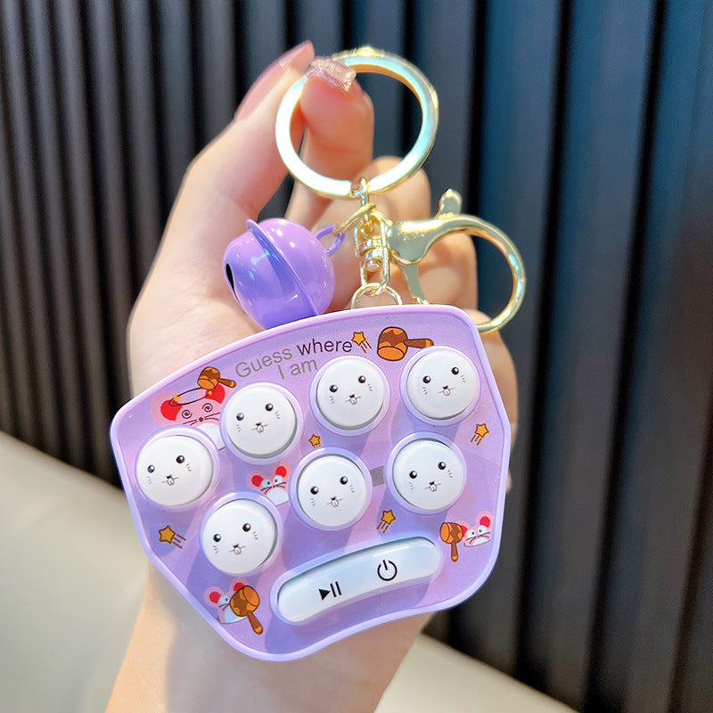 Wholesale Groundhog Game Machines, Decompression Toys, Plastic Keychains