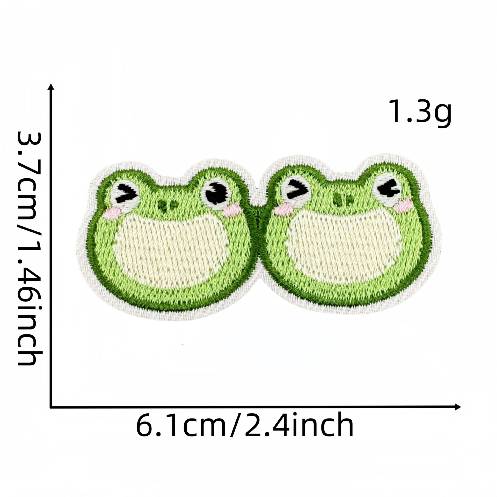 Wholesale Stylish Embroidered Patch Funny Sunglasses Watermelon Design Iron On For Bags Hats Clothing DIY Craft Supply