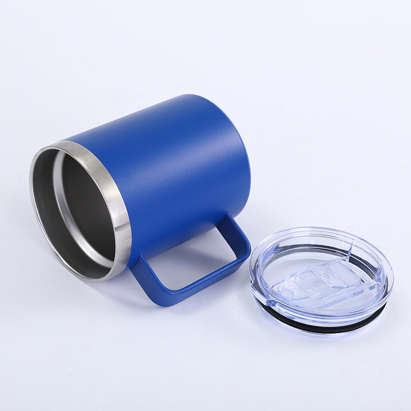 Wholesale 12oz Simple  Mug 304 Stainless Steel Double Layer Thermos Mug