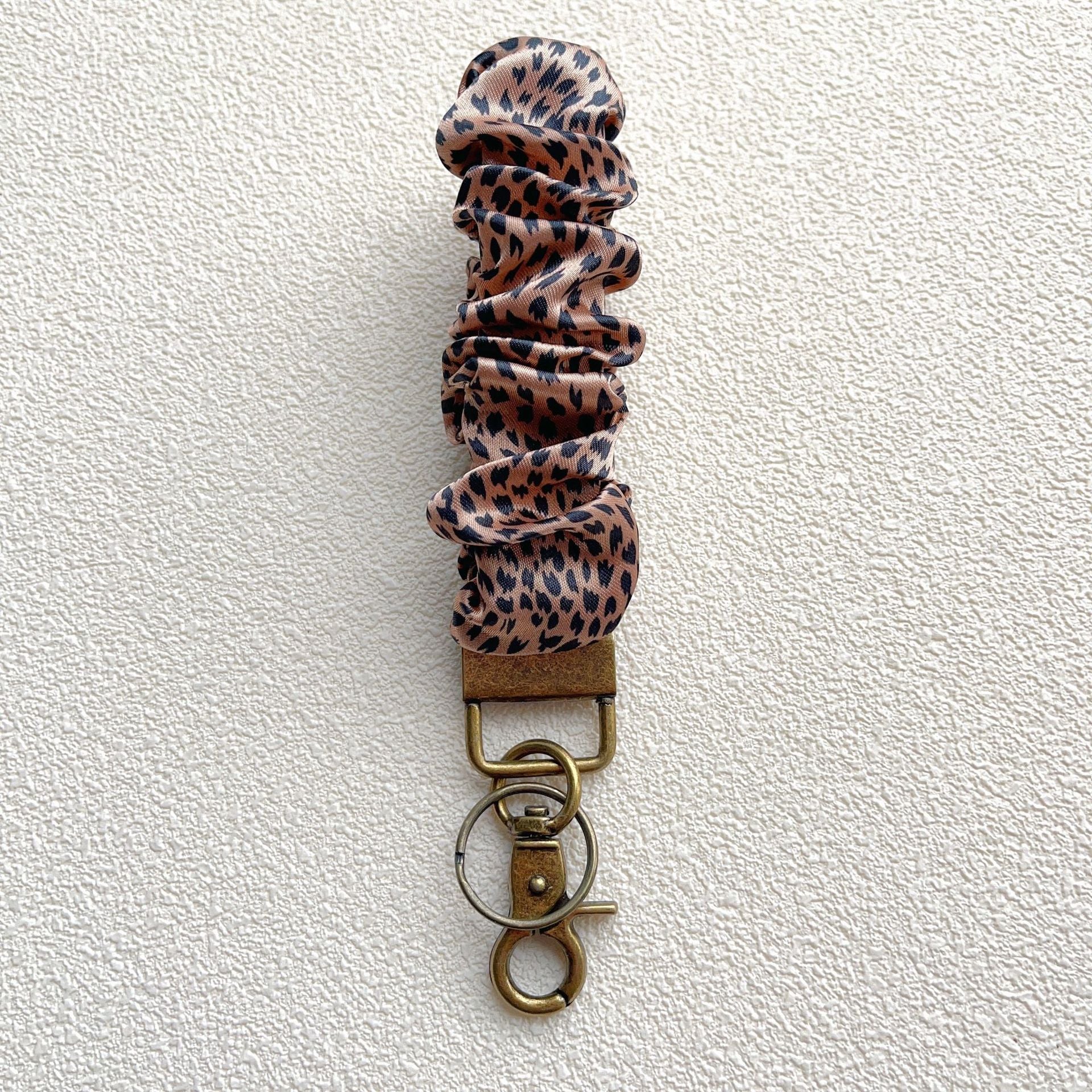 Wholesale Fabric Elastic Hair Ring Keychain