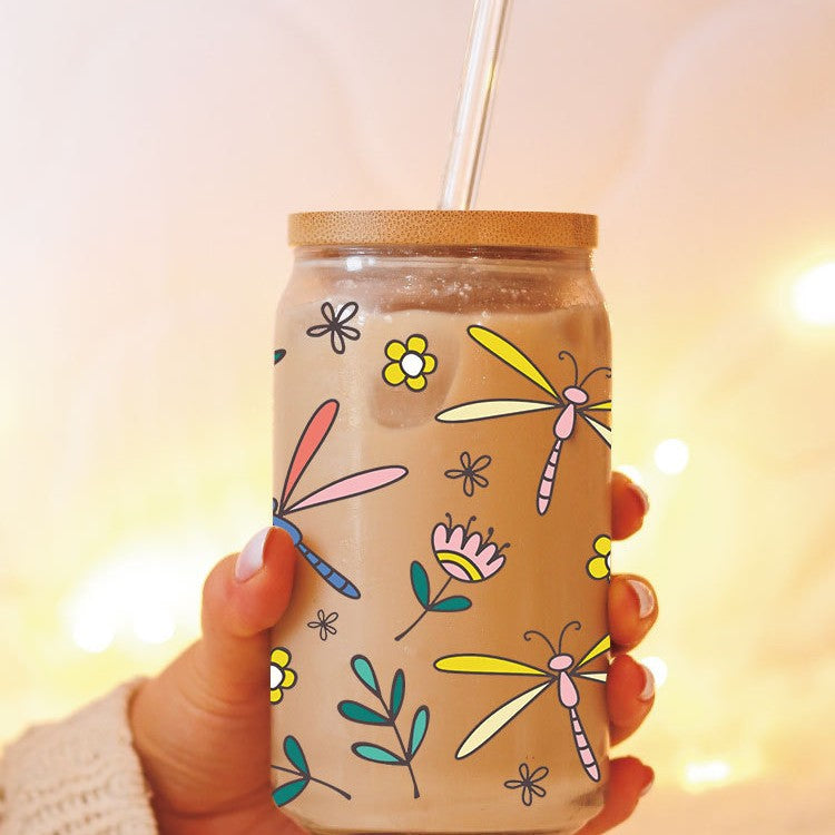 Wholesale Colorful cute animals 16oz Cup UV DTF Wraps