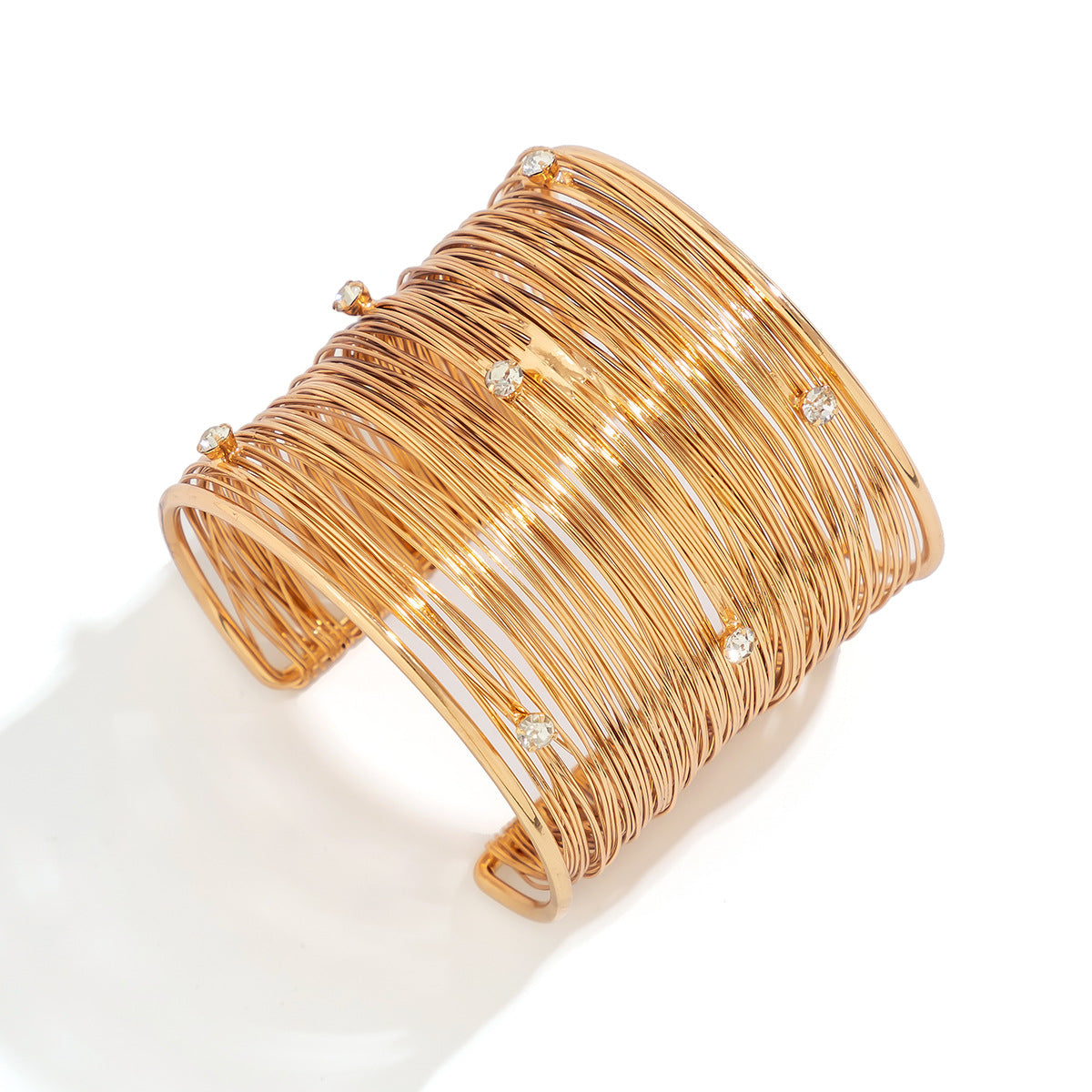 Wholesale Vintage Wide Face Metal Open Bracelets