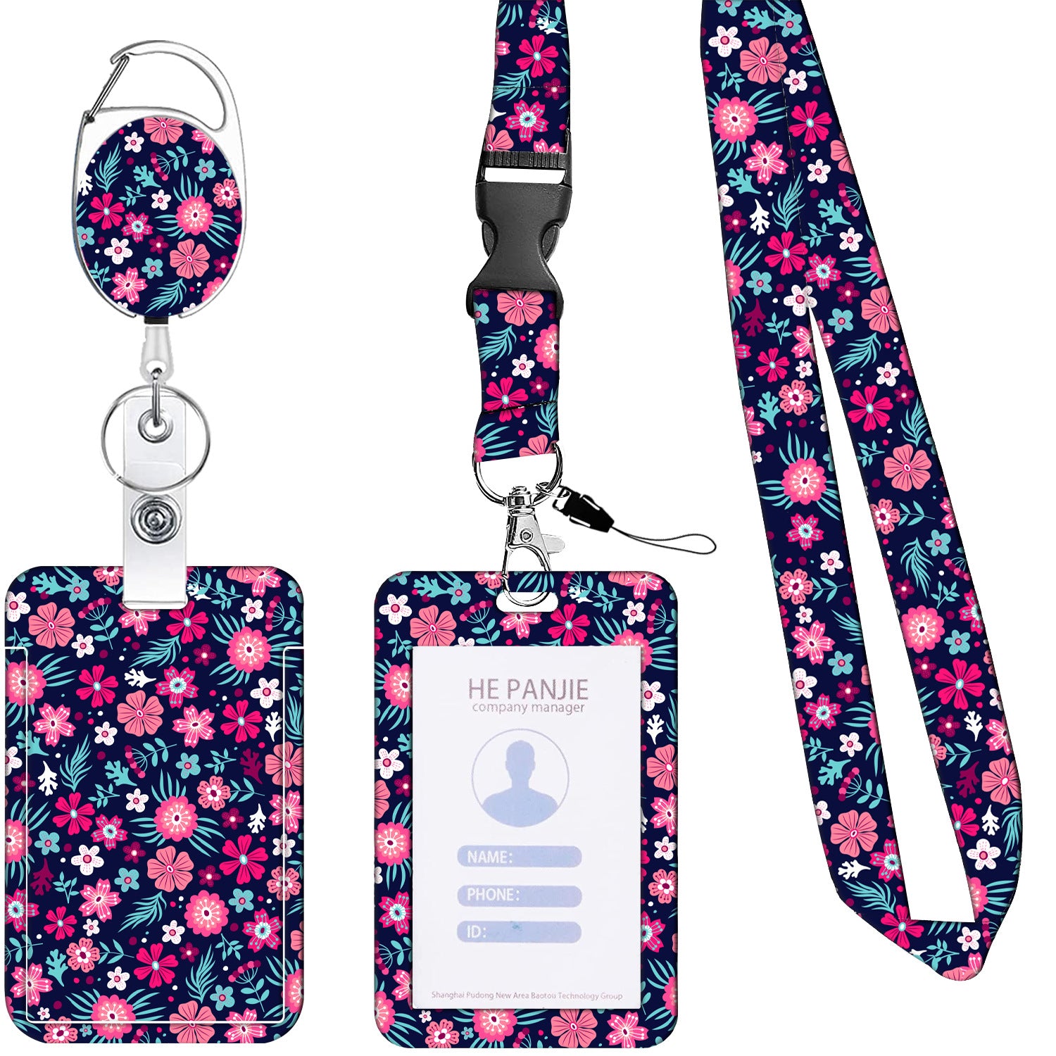 Wholesale Flower Zinc Alloy Keychain