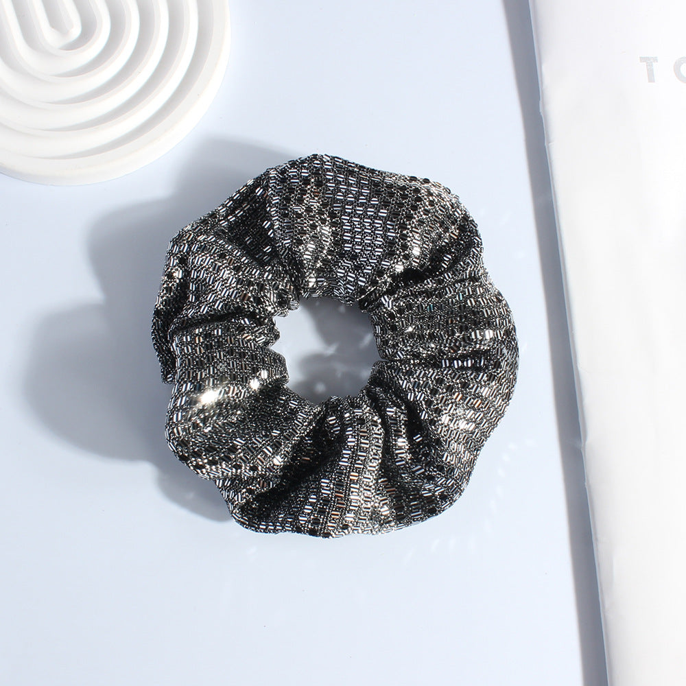 Wholesale  Sequin Large Intestine Cloth Hair Scrunchies