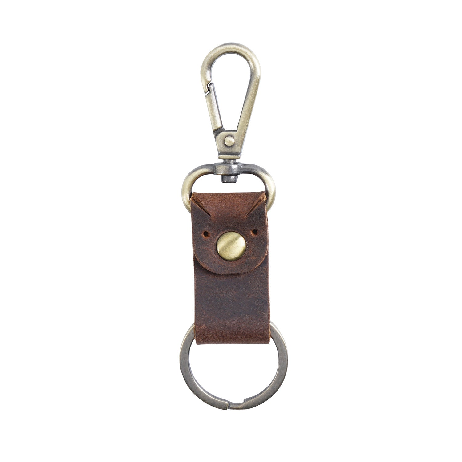 Wholesale Car Ring Retro Cowhide Crafts Keychain
