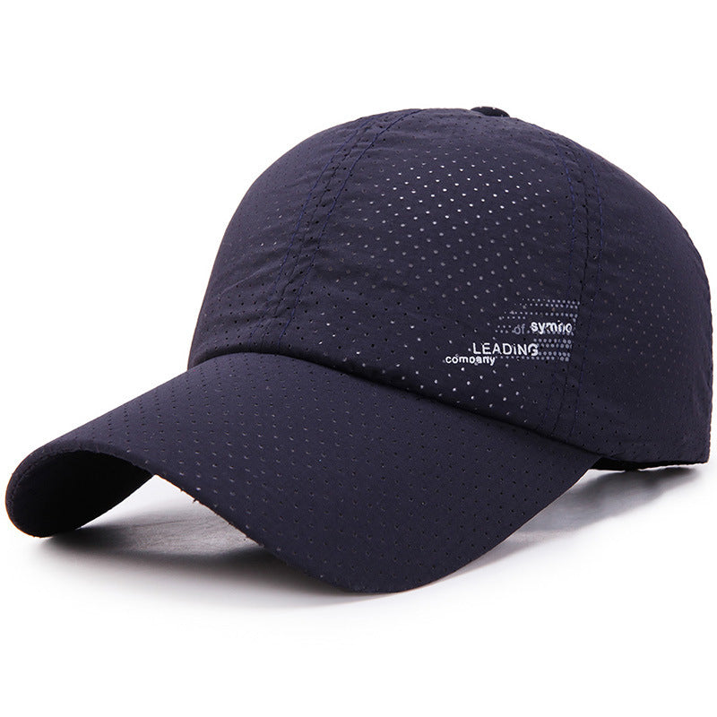 Wholesale Thin sun-visor cap outdoor quick-drying cap breathable mesh baseball cap