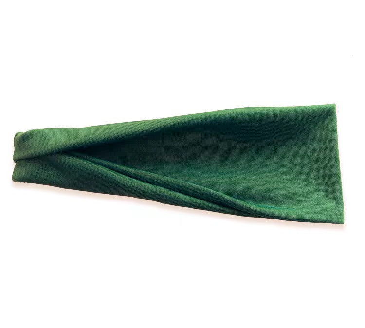 Wholesale Women's Solid Color Yoga Sports Fitness Running Sweat Absorbing Breathable Elastic Jumper Headband