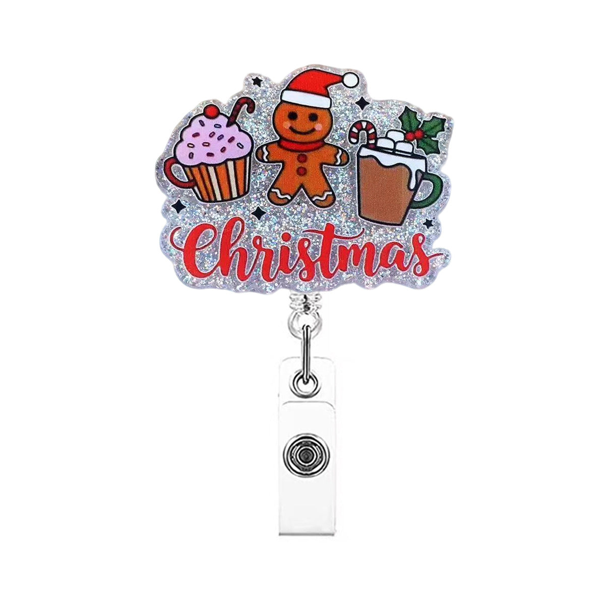 Wholesale Bow Christmas Tree  Badge Reels