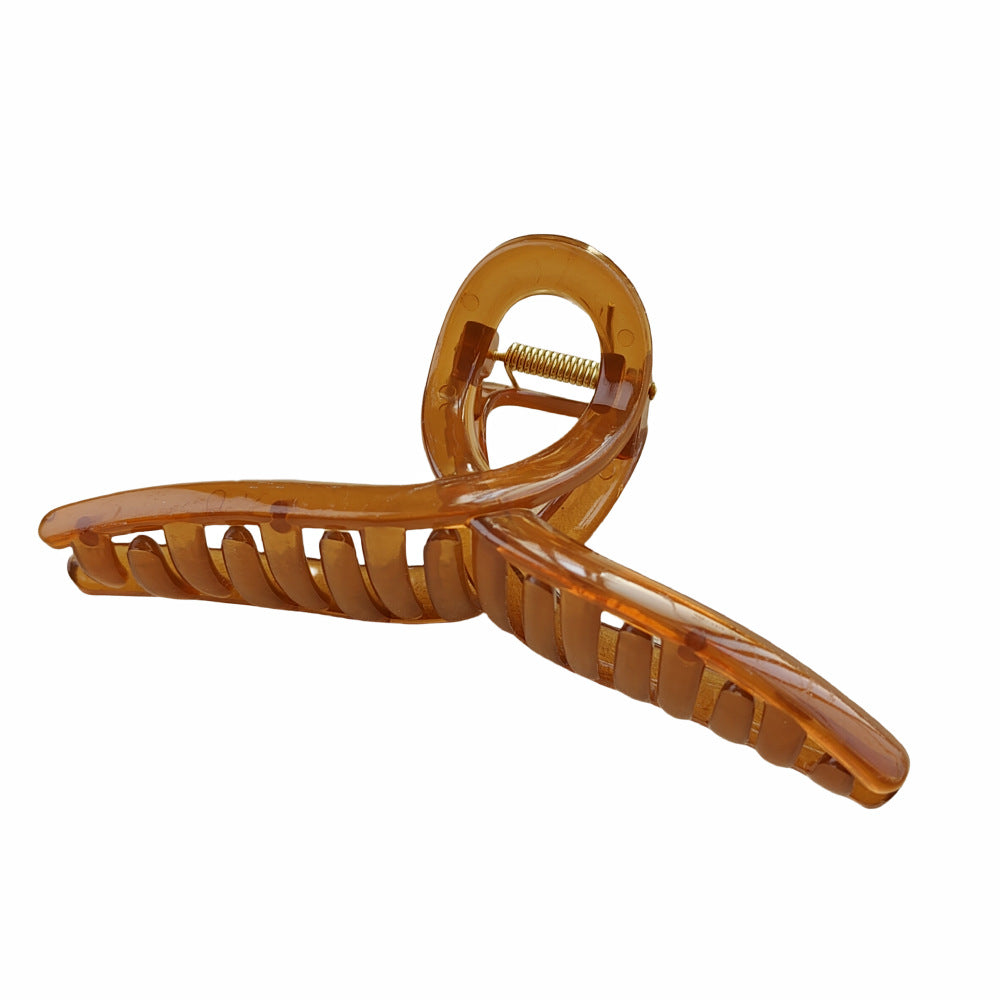 Wholesale Jelly Strap Cross Shark Clip Simple Fashion Back Head Hair Claw