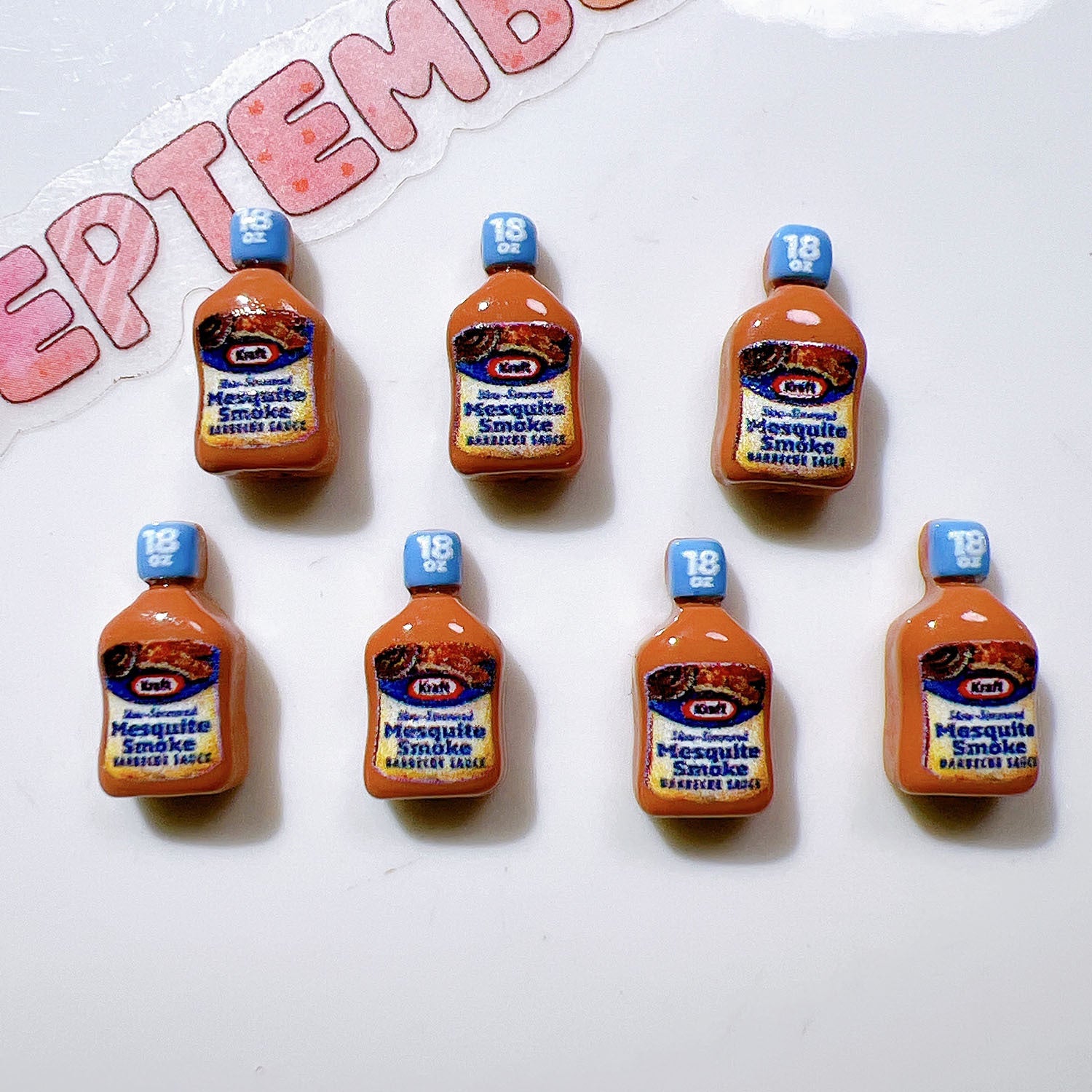 Wholesale 20pcs/pack Resin accessories handmade materials DIY mini salad dressing