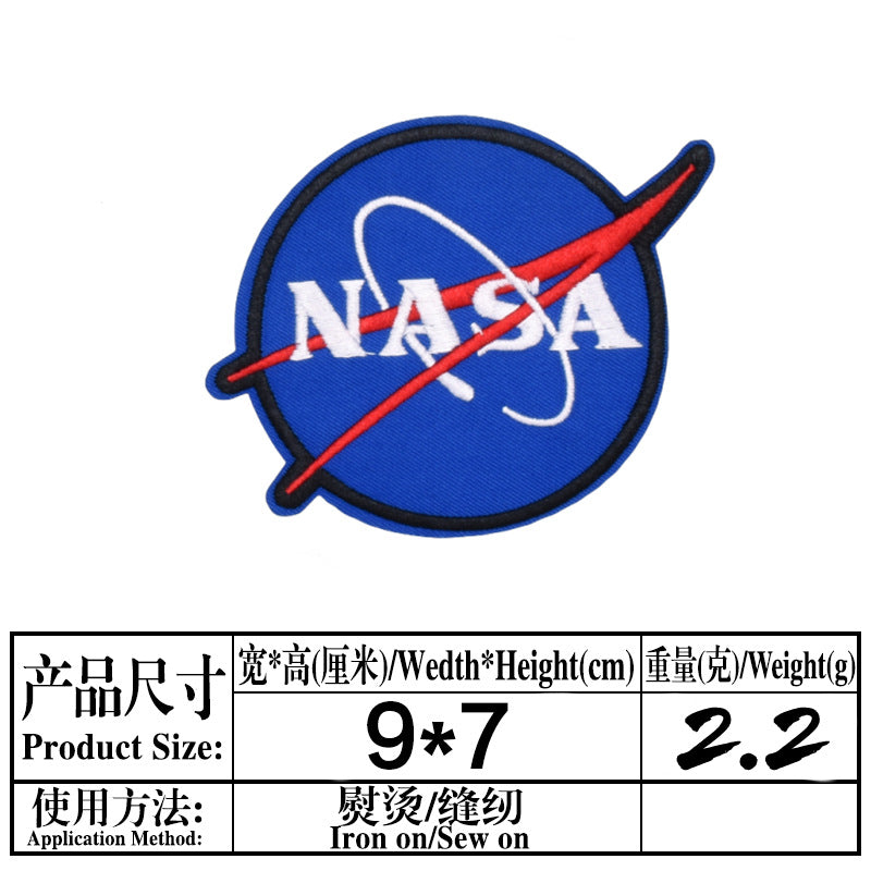 Wholesale Astronaut Planet Embroidered Patch Space Theme Sew On Cloth Badge For Clothing DIY Fashion Accessory OLY Exclusive