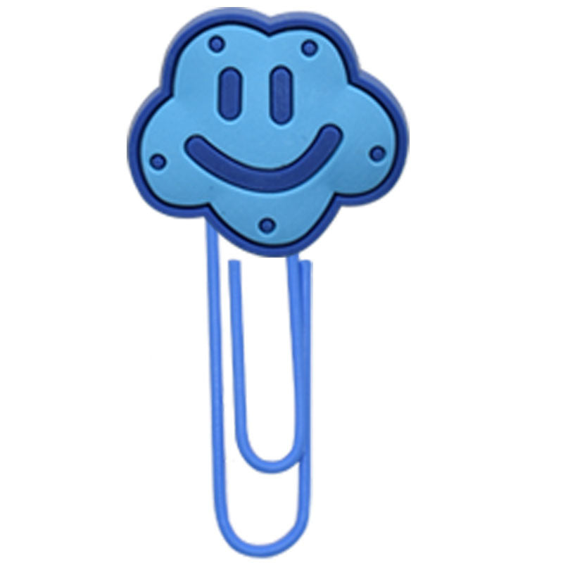 Wholesale Random 50pcs/pack Cloud Star Slippers Paper Clip Bookmark